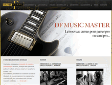 Tablet Screenshot of df-musicschool.net